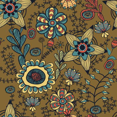 " Floral Background " by Suriko