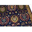 Hand-Knotted High-Quality Blue and Yellow Area Rug