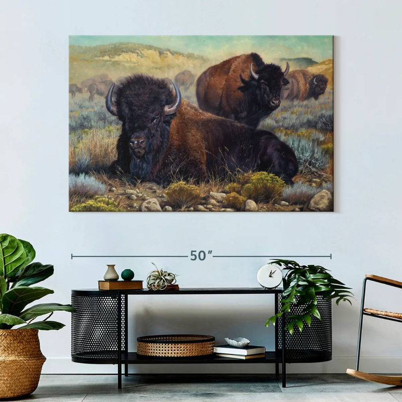 Brampt Sagebrush Siesta, 34" H x 51" W