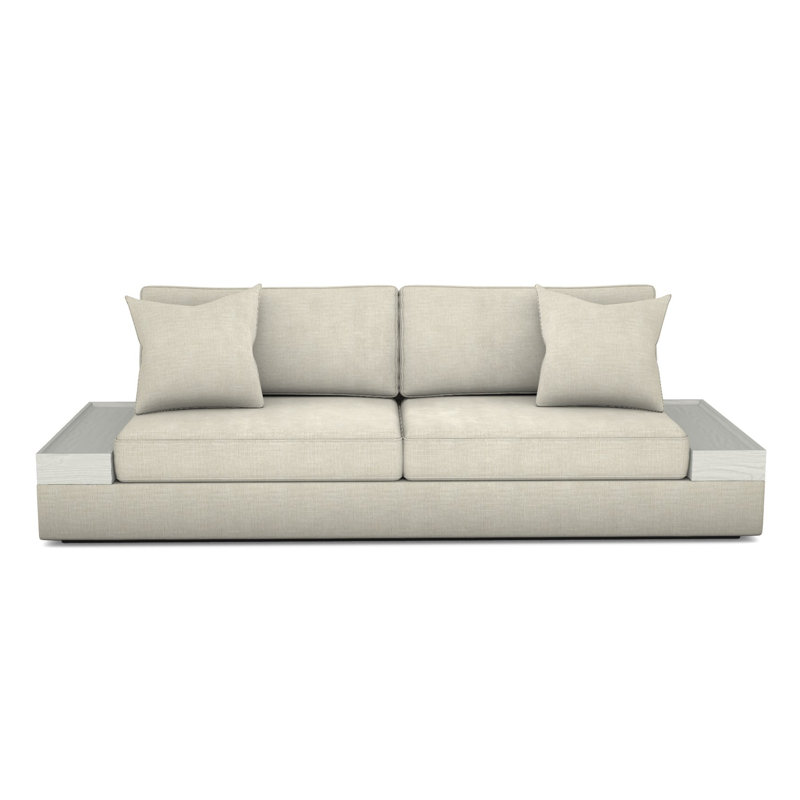 Embrace Sofa, Tarbee Pebble, Casa Blanca