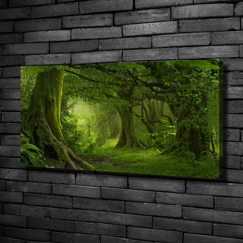 Tropical Jungle - No Frame Print on Canvas