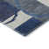 Premium Machine Washable Prisco Blue Rug