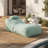 Lyric Outdoor Bean Bag Lounge Chair With Headrest-1323028301