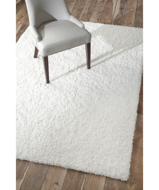 Exmouth Shag 900 Performance Solid Color Rug, Rectangle 3'2" x 5'