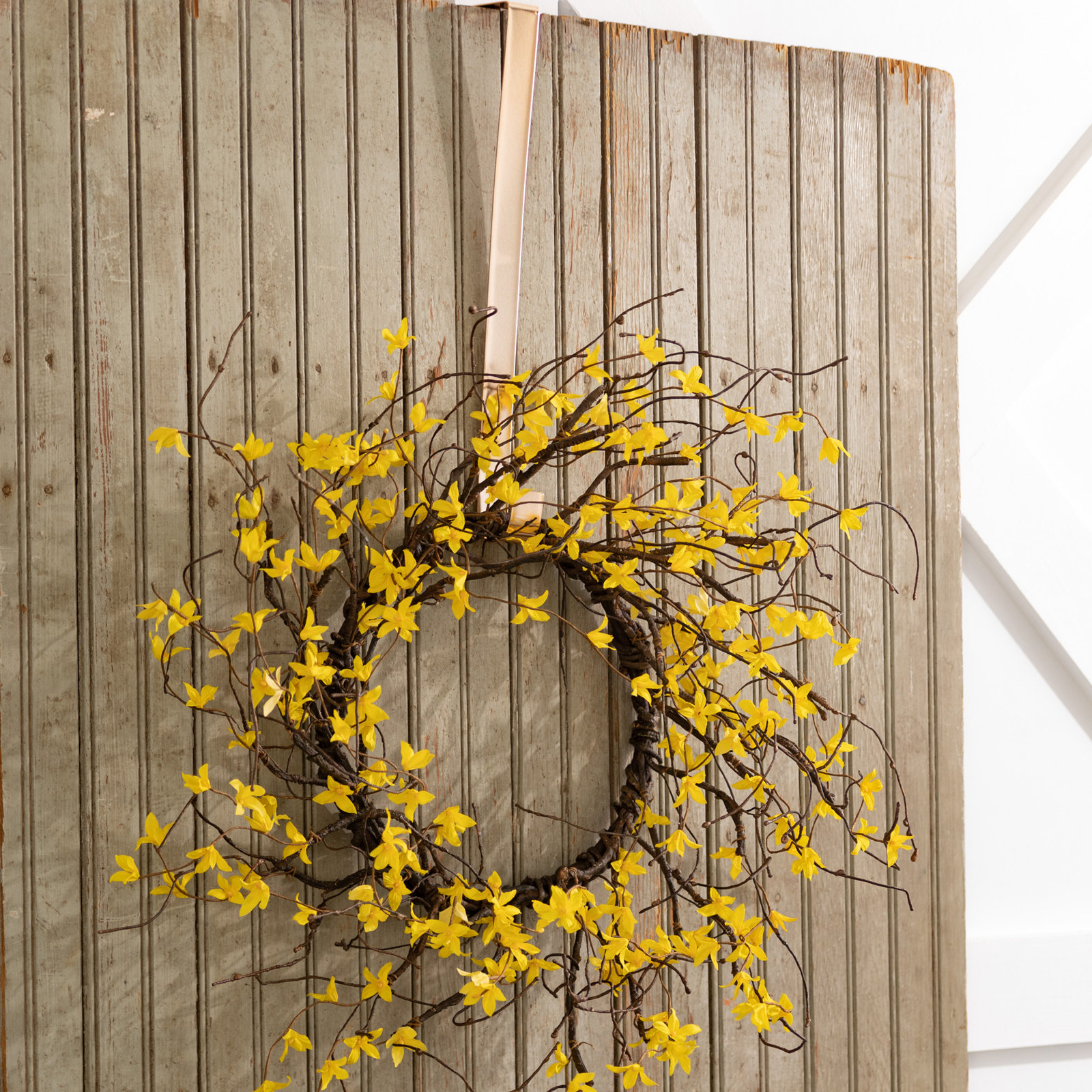 2'' Metal Wreath Hanger, Bronze