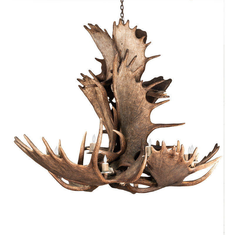 Rustic Lodge 12 - Light Chandelier