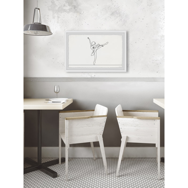 Perfect Arabesque - Single Picture Frame Print, 38cm H x 45cm W x 3.81cm D