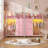 Gourley 5 Drawer LED Dresser with Clothes Hanging Rod and Shoe Rack-362977821
