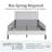 Elysian Upholstered Wingback Bed-814140154-814140157