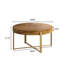 Capria Solid Wood Top Coffee Table