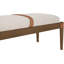 Banc rembourré en tissu texturé beige Nara-1709390208-1709390210
