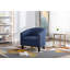 Fauteuils demi-tonneau avec accoudoirs rembourrés-1848671276