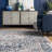 Misi Vintage Medallion Power Loom Blue Rug-295816784