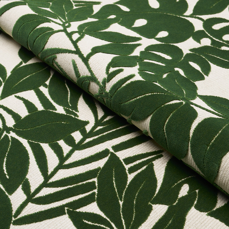 Tissu de velours intérieur / extérieur Miramar, Tropical