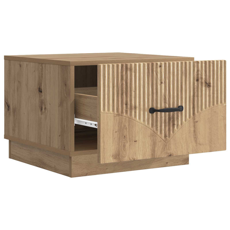 Coffee Table with Storage, Artisan Oak, 37cm H x 50cm L x 49cm W
