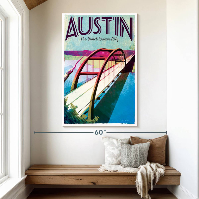 Affiche Austin, H 51 po x l 34 po