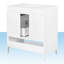 Carramar 30'' Single Bathroom Vanity with Ceramic Top-1135895029