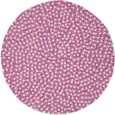 Round Susanna Hand Woven 90cm X 2cm Area Rug