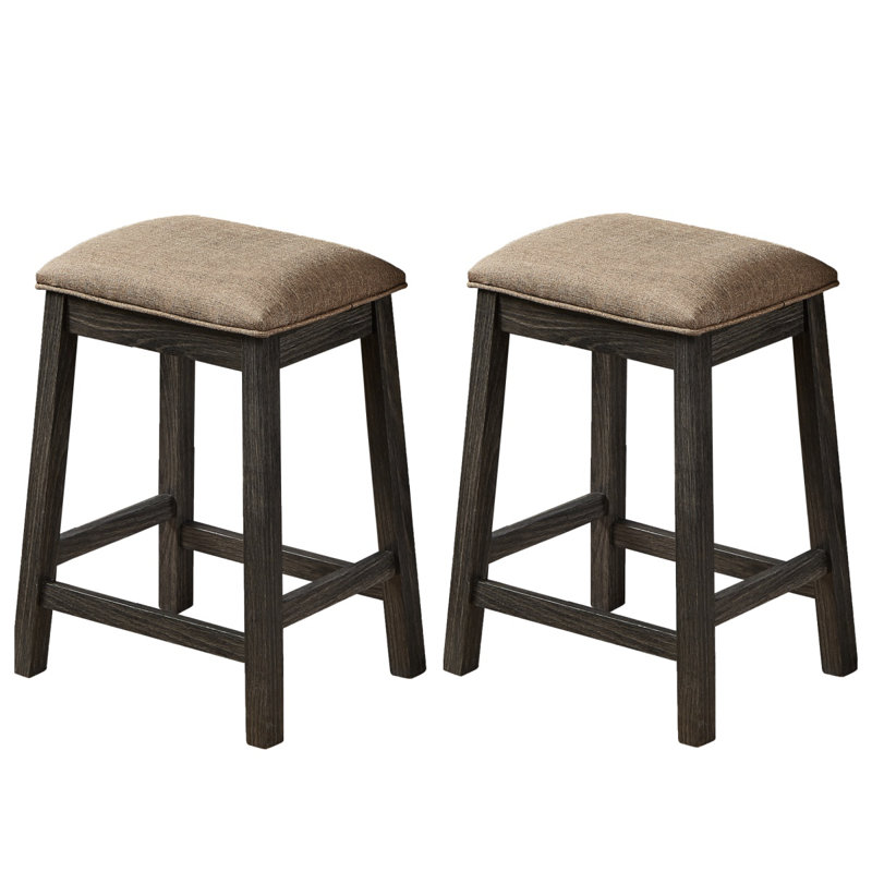 Tabouret de comptoir 24 po Kalaiyah, Gris