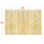 Panneau de bambou naturel en bambou