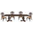 Beautiful Traditional Design 1pc Rectangular Dining Table
