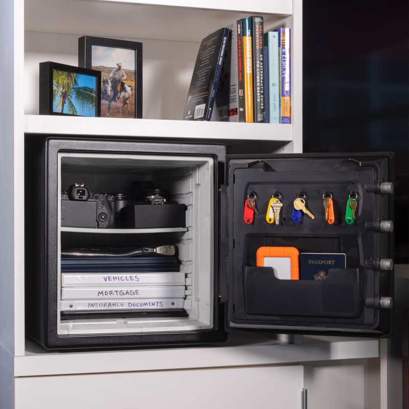 SentrySafe 1.23 Cu. Ft. Fire/Water Combination Safe with Dial Lock