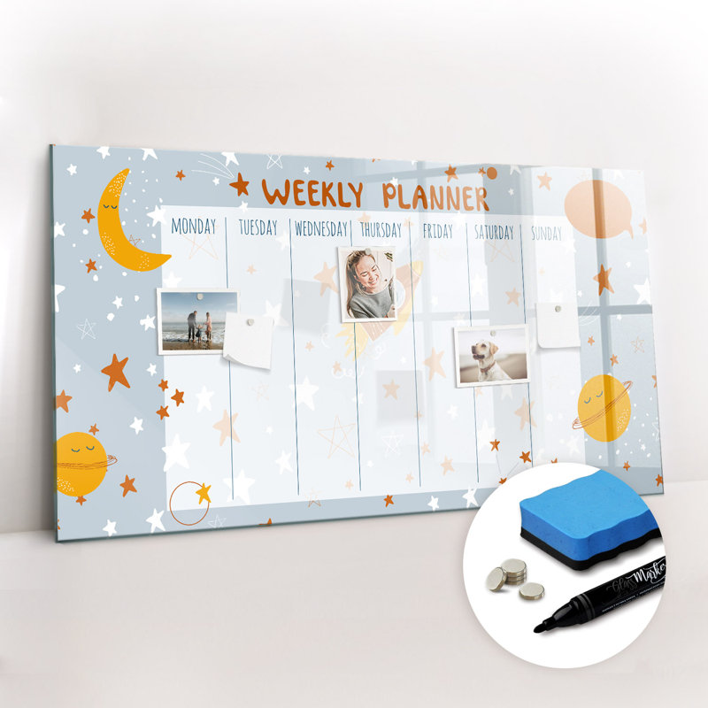 Magnetic Glass Dry Erase Board