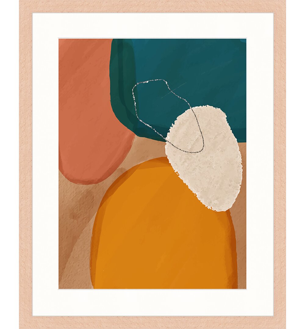 Gerahmtes Poster Modern Abstract