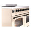 Cuisinière à induction 40 pouces avec 6 éléments à induction ILVE Nostalgie II Series (porte en verre)-1695305237