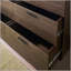 Commode 6 tiroirs Morgan Farmhouse Espresso Jumbo, solution de rangement spacieuse et élégante