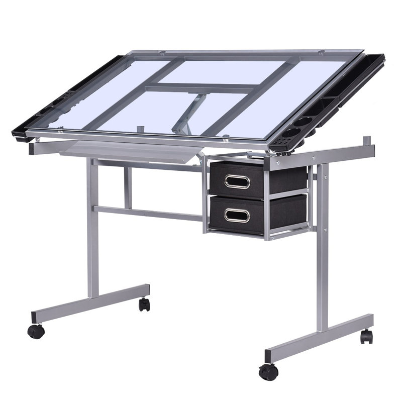 Glass Writing Desk