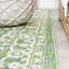 Tapis d'intérieur / extérieur crème / vert Massimo Bohemian Medallion-896557369