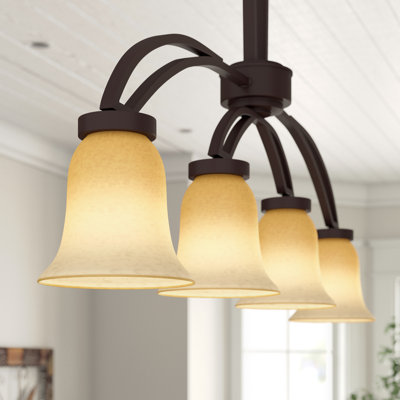 5'' H Glass Bell Pendant Shade