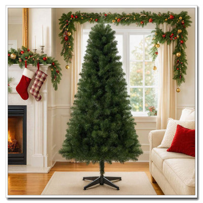 6FT Unlit Artificial Christmas Tree