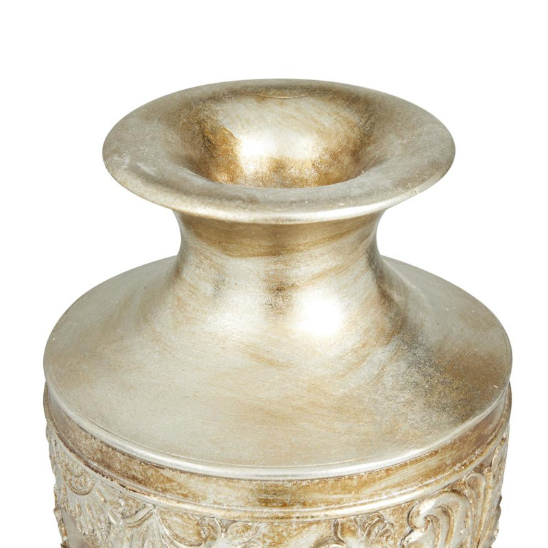 Vase de table en grès 14 "Miacomet Gold