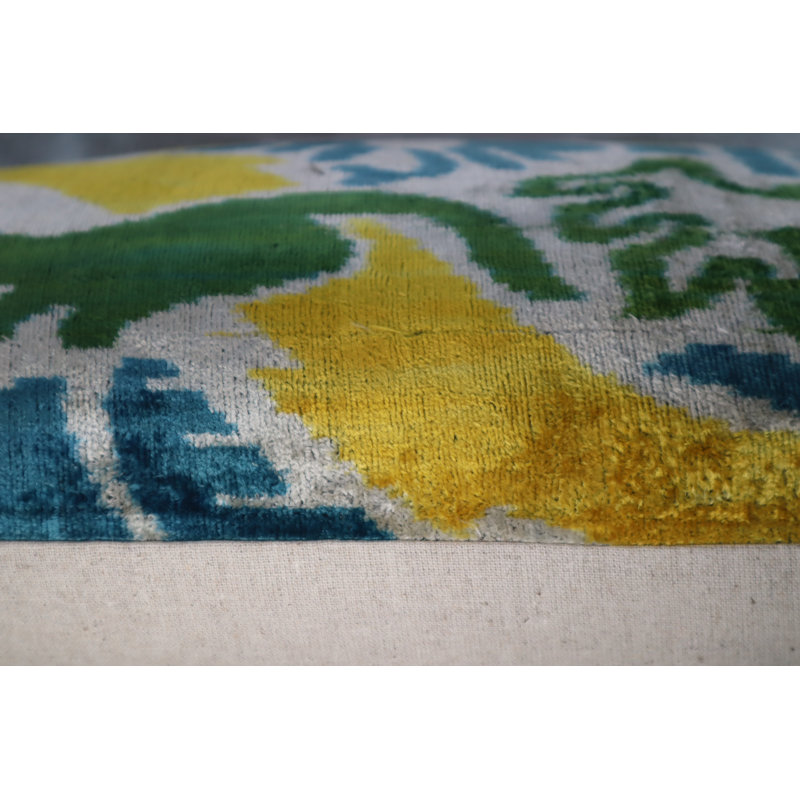 Velvet Lumbar Pillow Cover & Insert
