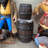 Small Rustic Barrel Statue