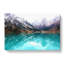 The Almaty Lake In Kazakhstan In Abstract - Wrapped Canvas-55339514