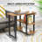 Daniel Steel Top End Table Set