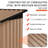 5 X 3 Ft Pent Roof Metal Garden Shed 4.27 2.42 And Side Hinge Door, Galvanized Steel Frame, Corrosion - , Storage For Bicycles Tools, Black + Brown Construction, Place Equipment,