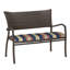 Banc tissé Skye - Noyer noir-24021461-70236869-70236886
