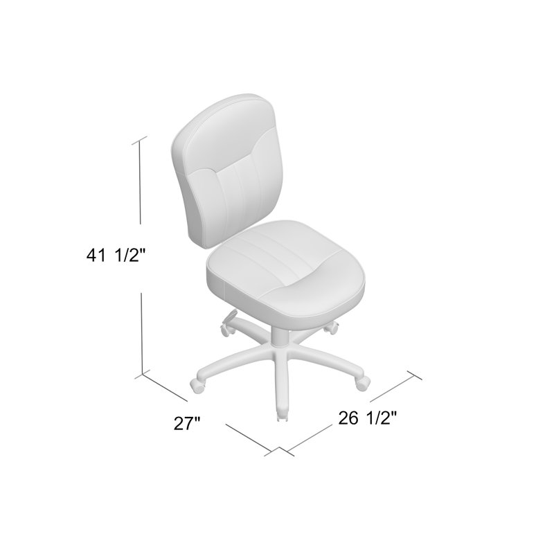 Black Ergonomic High Back Leather Office Chair