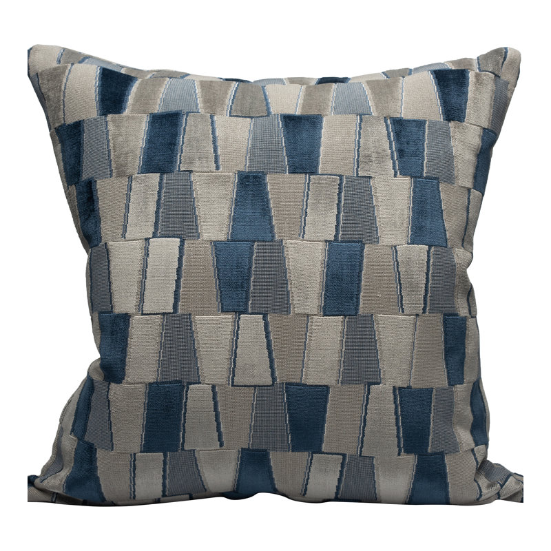 Porcelain Square Pillow Cover & Insert, Sapphire