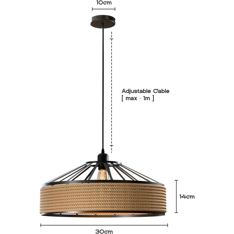 2 - Light Pendant, 30cm