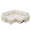 Canapé-lit modulaire avec repose-pieds Abramson-117494830