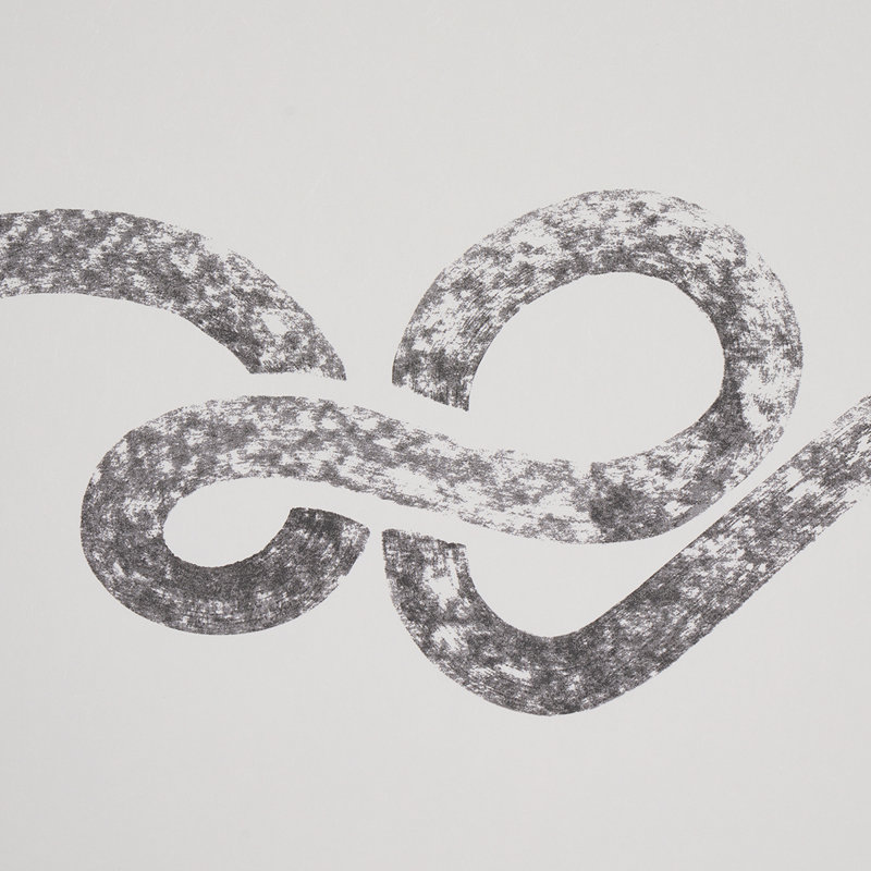 Schumacher x Backdrop Rhapsody Wallpaper, Graphite