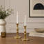  Ensemble de 2 chandelles en laiton Holiday Accents-1502856905