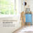 Yamazaki Home Plain Freestanding Coat Hanger Rack With Wooden Hooks, Space Saving, 70" - Steel-15616696