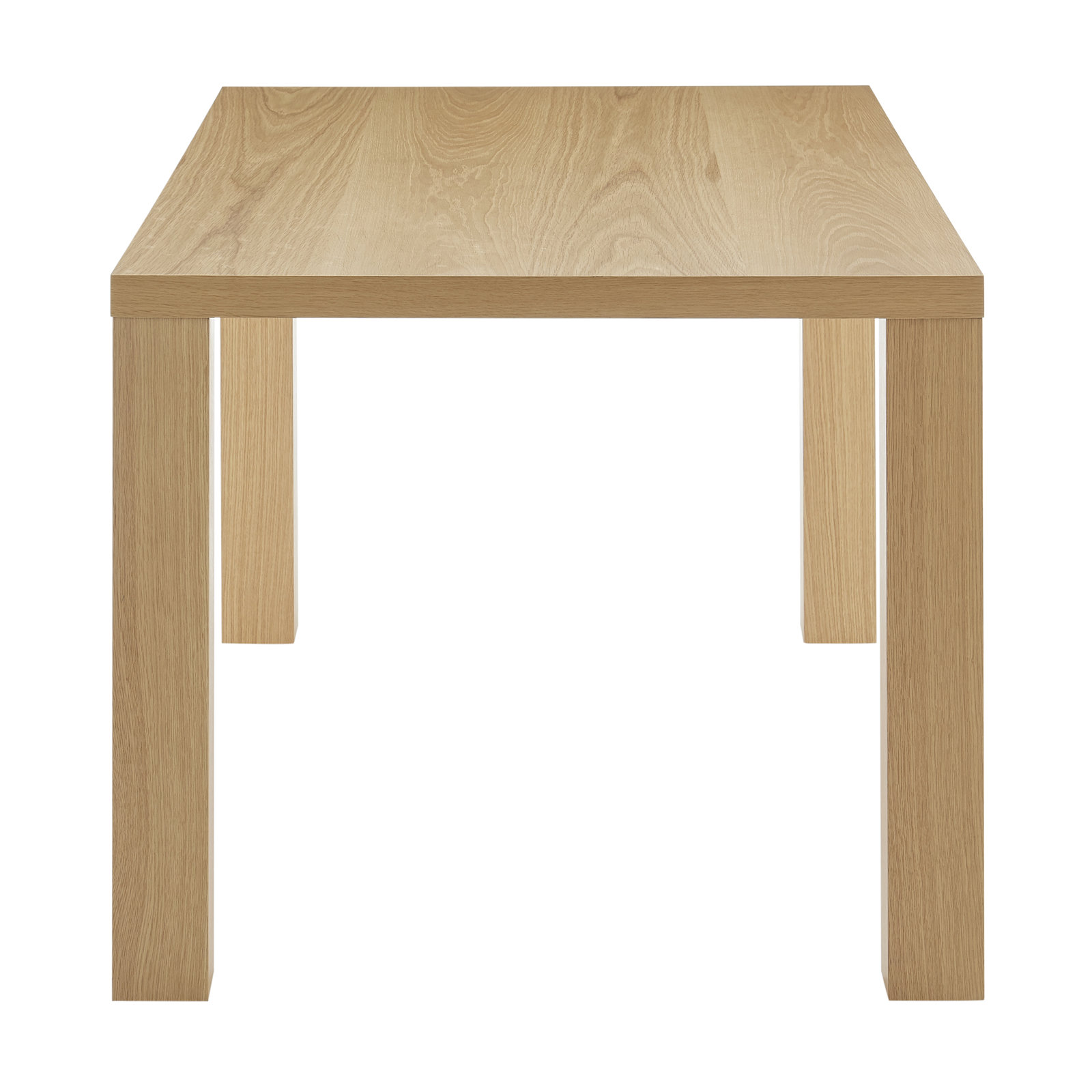 Carson 63" Dining Table, Oak, 30" H x 63" L x 35.5" W
