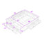 Lit plateforme en bois 6 tiroirs au design épuré-461776987-461776964